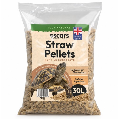 Straw pellet tortoise - pellet, bedding
