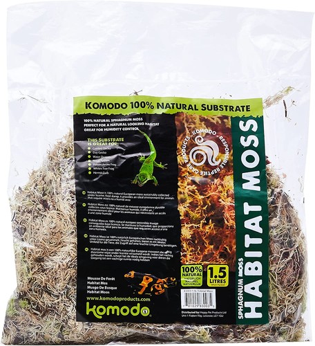 Komodo habitat sphagnum - habitat,